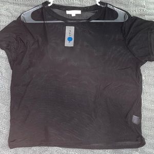 L.A Hearts Mesh T-Shirt